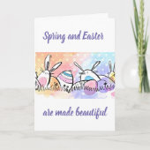 "EENVOUDIGER" DELEN MET "JIJ" IS MOEILIJK FEESTDAGEN KAART (Voorkant)