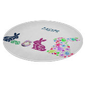 "EENVOUDIGER" GLAZEN BUNNY SNIJPLANK (Hoek)