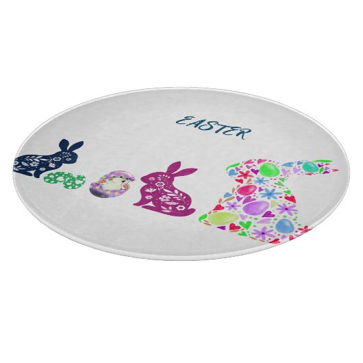 "EENVOUDIGER" GLAZEN BUNNY SNIJPLANK (Hoek)