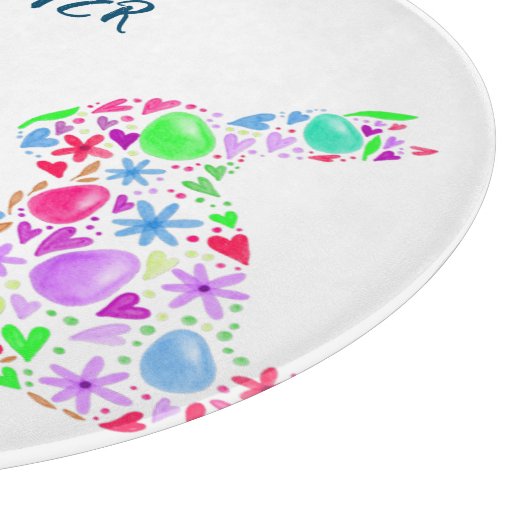 "EENVOUDIGER" GLAZEN BUNNY SNIJPLANK (Hoek)