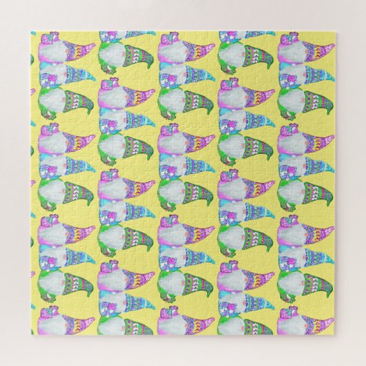 EENVOUDIGER GNOMES LEGPUZZEL (Horizontaal)