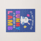 EENVOUDIGER" HET GAAT NIET OM DE BUNNY" PUZZLE! JI LEGPUZZEL (Horizontaal)