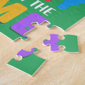 EENVOUDIGER" HET GAAT NIET OM DE BUNNY" PUZZLE! LEGPUZZEL (Zijkant)