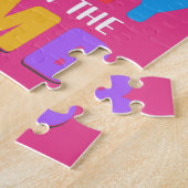 EENVOUDIGER" IS HET NIET OVER DE BUNNY" GEPERSONAL LEGPUZZEL (Zijkant)