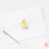 EENVOUDIGER KIJK MET WREATS VOOR ENVELOPE SEAL RONDE STICKER (Envelop)