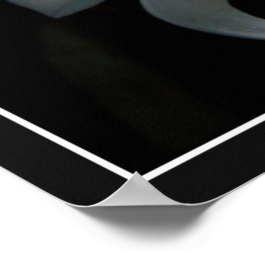 EENVOUDIGER LICHT AFDRUKKEN POSTER (Hoek)