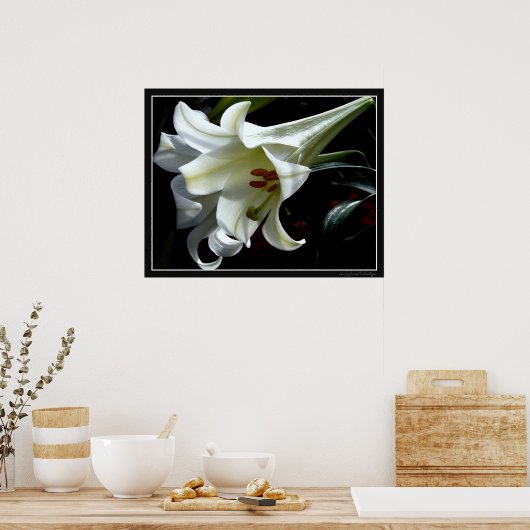 EENVOUDIGER LICHT AFDRUKKEN POSTER (Keuken)