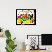 EENVOUDIGER, NIBBLE, KLEINE MUIS poster (Thuiskantoor)