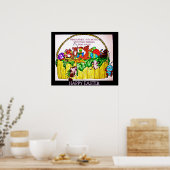 EENVOUDIGER, NIBBLE, KLEINE MUIS poster (Keuken)