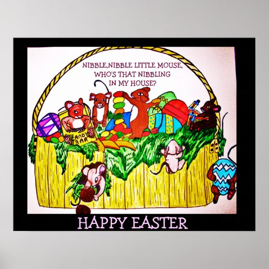 EENVOUDIGER, NIBBLE, KLEINE MUIS poster (Voorkant)
