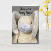 **EENVOUDIGER** OP MIJN **HONGERBUNNY* KAART (Gele Bloem)