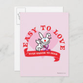 Eenvoudiger te vrezen briefkaart (Voorkant / Achterkant)