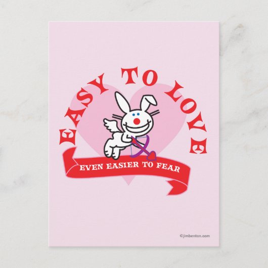 Eenvoudiger te vrezen briefkaart (Voorkant)