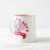 Eenvoudiger te vrezen tweekleurige koffiemok (Voorkant links)