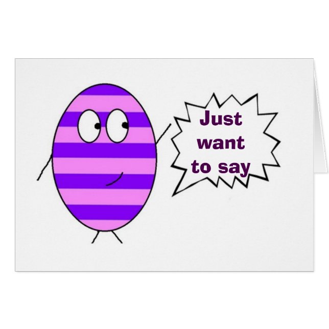 **** EENVOUDIGER** VAN EEN VRIENDELIJKE EGG (Voorkant Horizontaal)