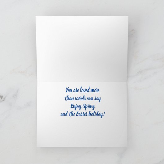 EENVOUDIGER VAN MIJN ***ZISTER** FEESTDAGEN KAART (Binnen)