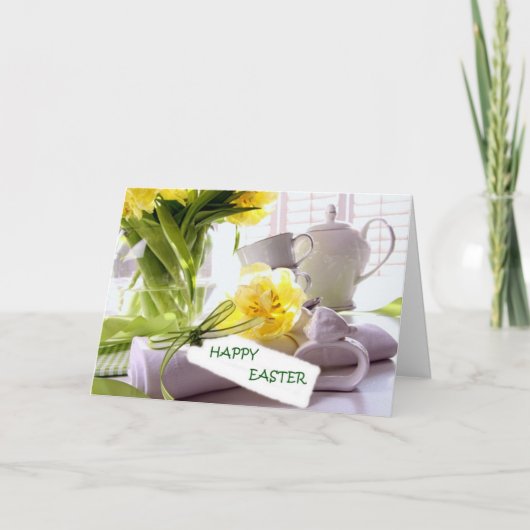 EENVOUDIGER VAN ONZE HUIS NAAR UW HUIS FEESTDAGEN KAART (Voorkant)