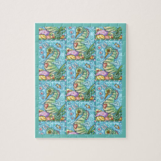 EENVOUDIGER VANWEGE DE SEAHORSE HOLIDAY PUZZZLE LEGPUZZEL (Verticaal)
