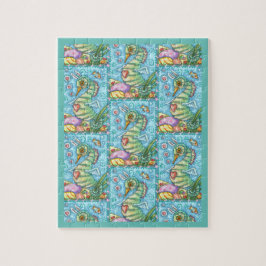 EENVOUDIGER VANWEGE DE SEAHORSE HOLIDAY PUZZZLE LEGPUZZEL