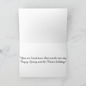 EENVOUDIGER VERLIEZEN ***MOM** FEESTDAGEN KAART (Binnen)