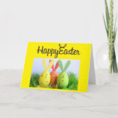 EENVOUDIGER VOOR MIJN ***HONOENBUNNY** FEESTDAGEN KAART (Voorkant)
