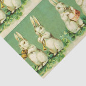 EENVOUDIGER WIT RABBIT ORCHESTRA Music Making Rabb Tissuepapier (Detail)