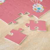 " EENVOUDIGER " ZUIGER MET SPECKLERENDE EIEREN EN LEGPUZZEL (Zijkant)