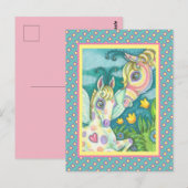 EENVOUDIGERE BABY, SPRINGHORSE, VEILIG VULLEND BRI BRIEFKAART (Voorkant / Achterkant)