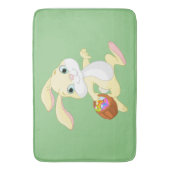 EENVOUDIGERE BUNNING MET EEN EENVOUDIGE EASTER EGG BADMAT (Voorkant Verticaal)