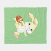 EENVOUDIGERE BUNNING MET EEN EENVOUDIGE EASTER EGG FLEECE DEKEN (Voorkant (Horizontaal))