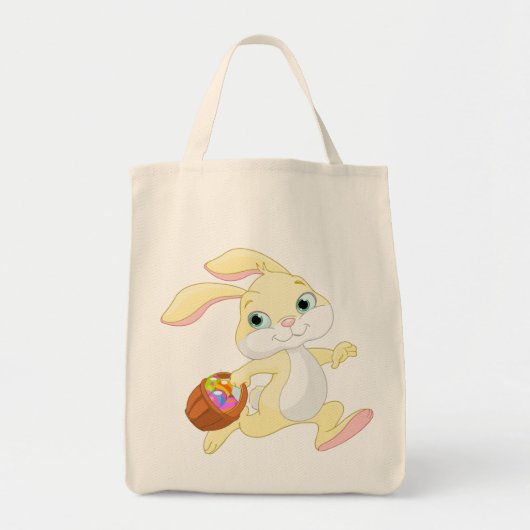 EENVOUDIGERE BUNNING MET EEN EENVOUDIGE EASTER EGG TOTE BAG (Voorkant)