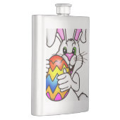 EENVOUDIGERE BUNNING MET KLEURSTOFEASTER EGG FLACON (Rechts)