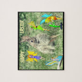 EENVOUDIGERE BUNNY EN GEVALLEN LEGPUZZEL (Verticaal)