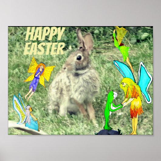 EENVOUDIGERE BUNNY EN Poster VAN FAIRIES (Voorkant)