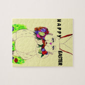 EENVOUDIGERE BUNNY- EN STROOMpuzzel Legpuzzel (Horizontaal)