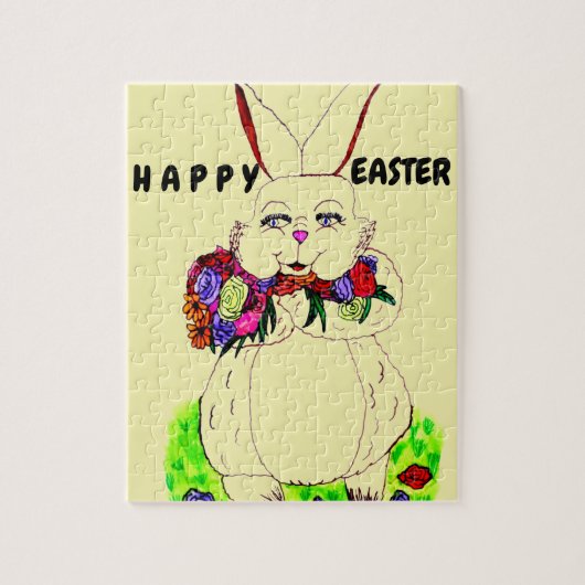 EENVOUDIGERE BUNNY- EN STROOMpuzzel Legpuzzel (Verticaal)