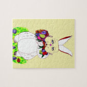 EENVOUDIGERE BUNNY- EN STROOMpuzzel Legpuzzel (Horizontaal)