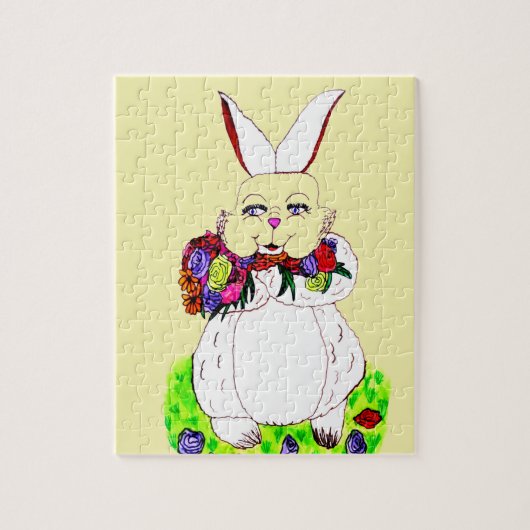 EENVOUDIGERE BUNNY- EN STROOMpuzzel Legpuzzel (Verticaal)