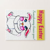 EENVOUDIGERE BUNNY LIVE puzzel (Horizontaal)