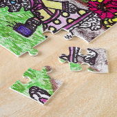 EENVOUDIGERE BUNNY RESTING LEGPUZZEL (Zijkant)