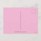 EENVOUDIGERE BUNNY RIDING CUTE CHICK IN BLAUWE EGG FEESTDAGENKAART (Achterkant)