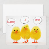 "EENVOUDIGERE CELEBRATIE MET KINDEREN" INVITTEREN KAART (Voorkant / Achterkant)