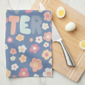 EENVOUDIGERE DAGEN KUNSTMATIGE unieke lente Theedoek (Quarter Fold)
