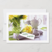 EENVOUDIGERE DINERINVITATIE KAART (Voorkant)