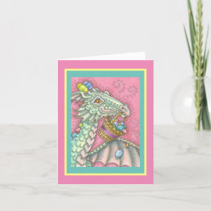 EENVOUDIGERE DRAGON EEGG DROP GREETTE NOOT CARD Bl Feestdagen Kaart