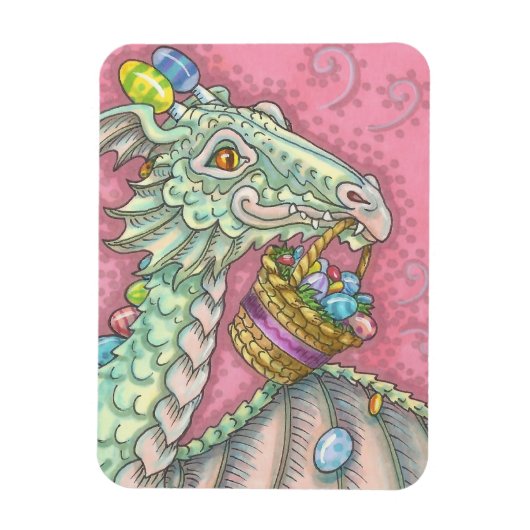 EENVOUDIGERE EGG DRAGON Fantasy Spring MAGNET Rect Magneet (Verticaal)