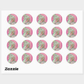 EENVOUDIGERE EGG DRAGON FANTASY STICKKERS RUBRIEK RONDE STICKER (Vel)