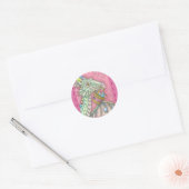 EENVOUDIGERE EGG DRAGON FANTASY STICKKERS RUBRIEK RONDE STICKER (Envelop)