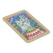 EENVOUDIGERE EGG FAIRY, FANTASY RABBIT MAGNET Rect Magneet (Rechterzijde)