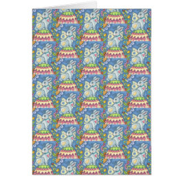 EENVOUDIGERE EGG FAIRY, FANTASY RABBIT NOTE CARD B